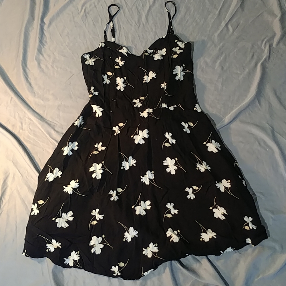 Cotton:On Women's Black Short Sun Dress